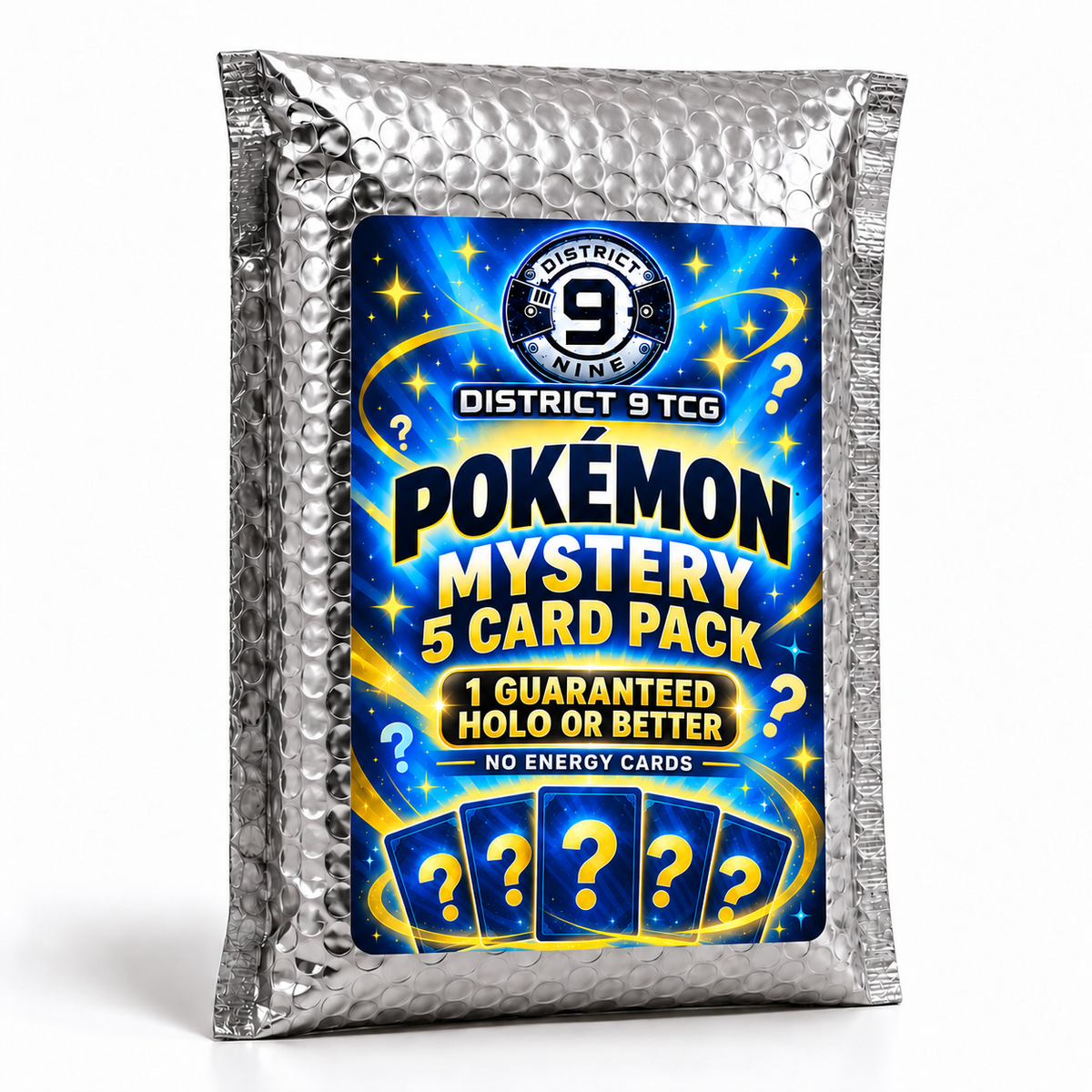 Pokemon Mystery 5 Card Pack
